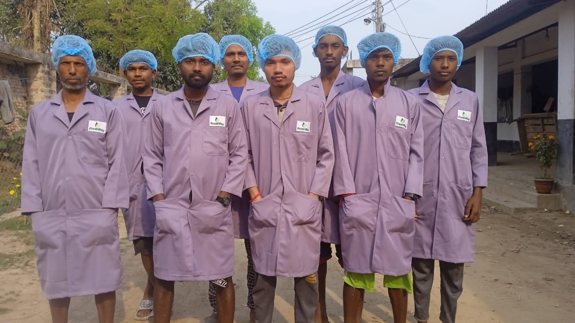 FarmWise contract farmers in FreshWay coats